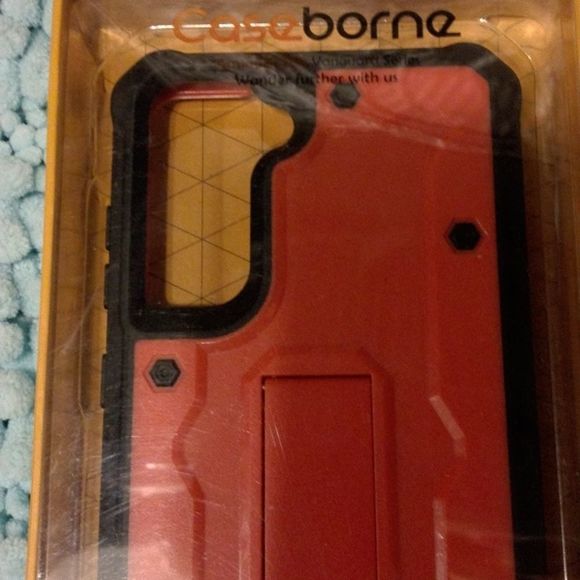 NWT Casebourne Vanguard Series VSeries S21 FE Red Military Grade Protection - Picture 7 of 7